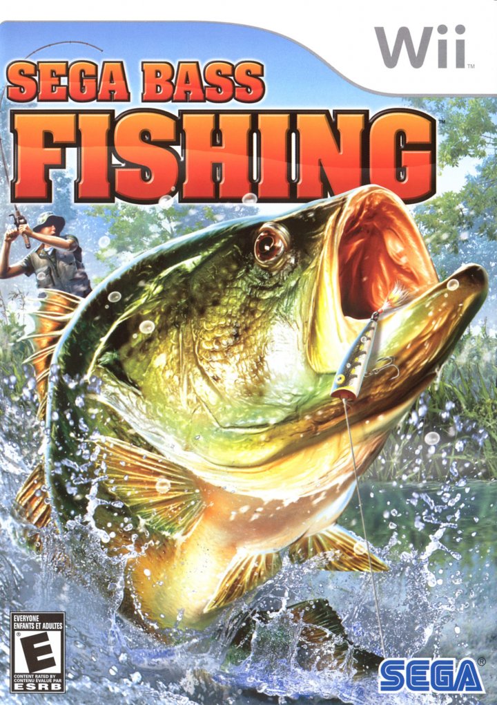 Cover art for Sega Bass Fishing