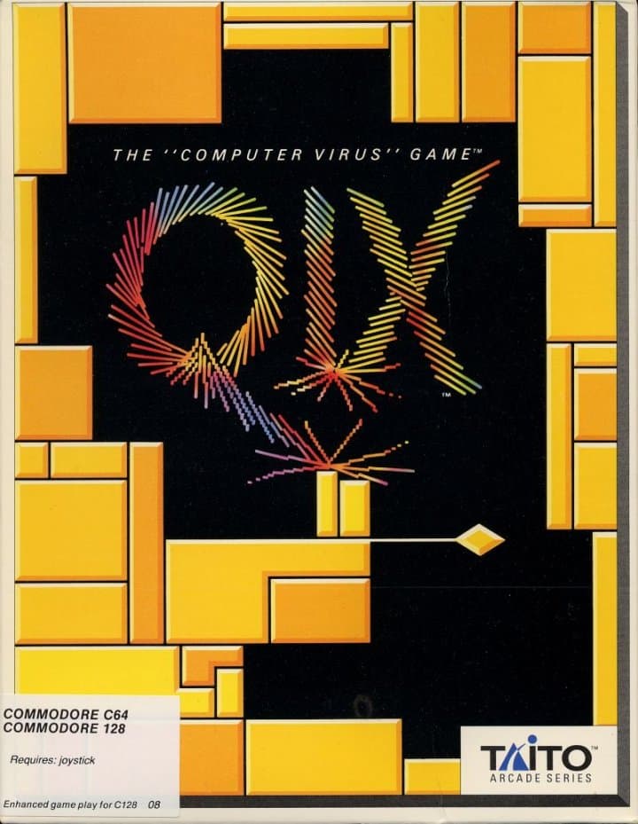Cover art for Qix