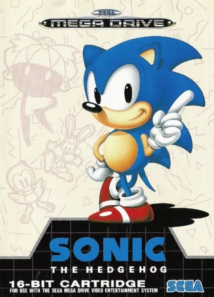 Cover art for Sonic the Hedgehog