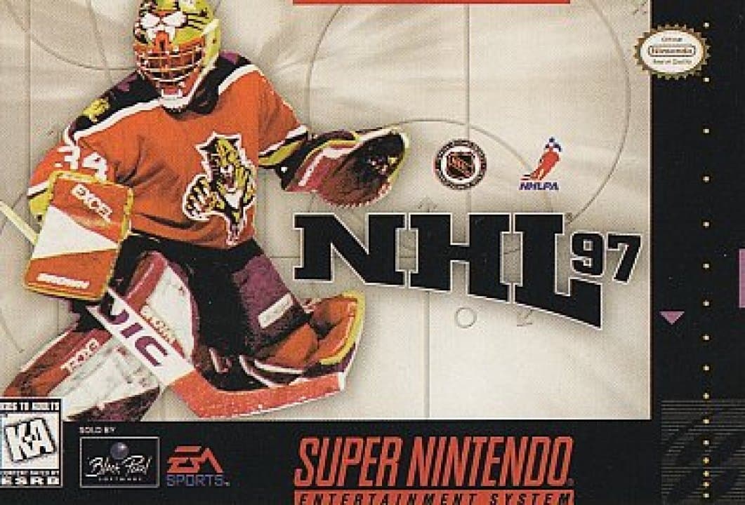 Cover art for NHL 97