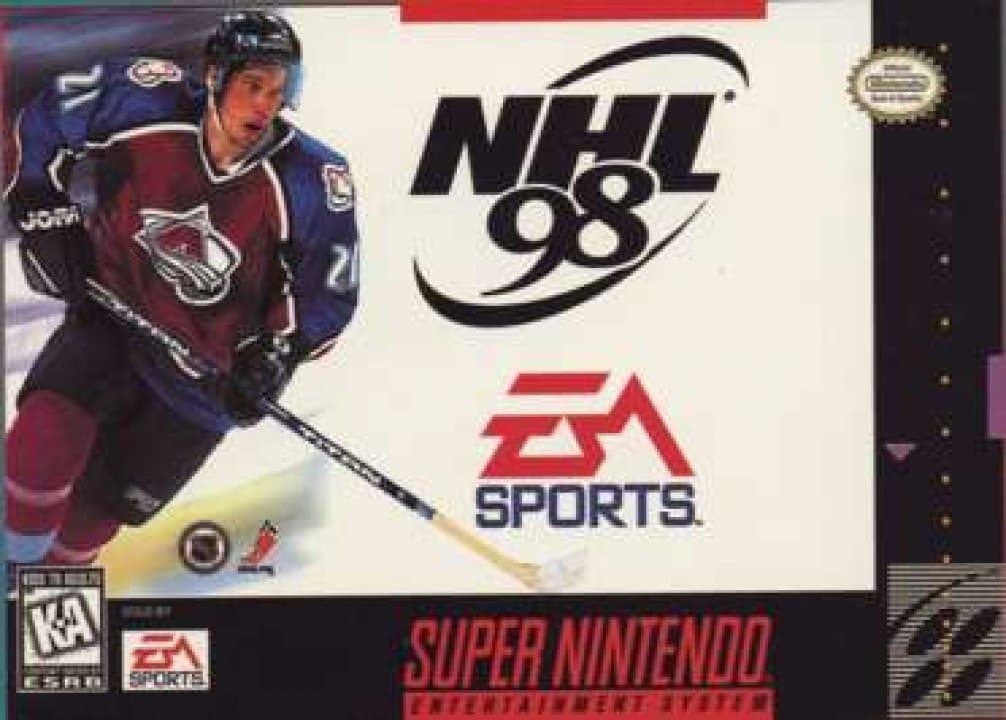 Cover art for NHL 98