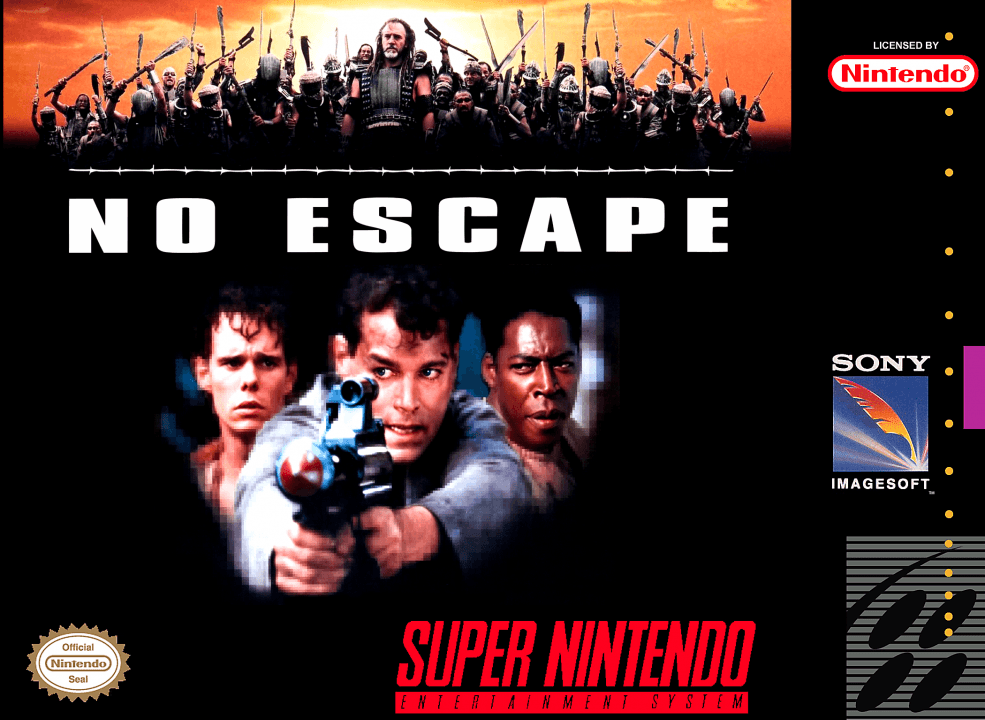 Cover art for No Escape