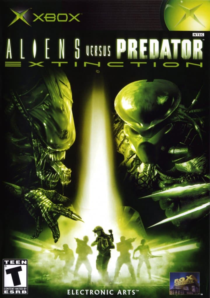 Cover art for Aliens Versus Predator: Extinction