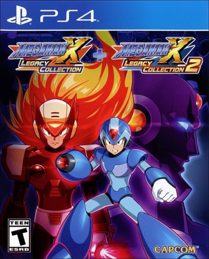 Cover art for Mega Man X Legacy Collection 1 + 2