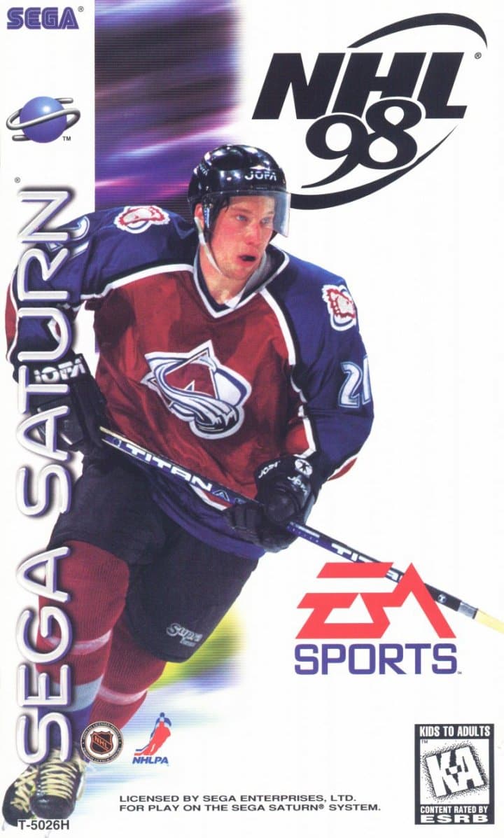Cover art for NHL 98