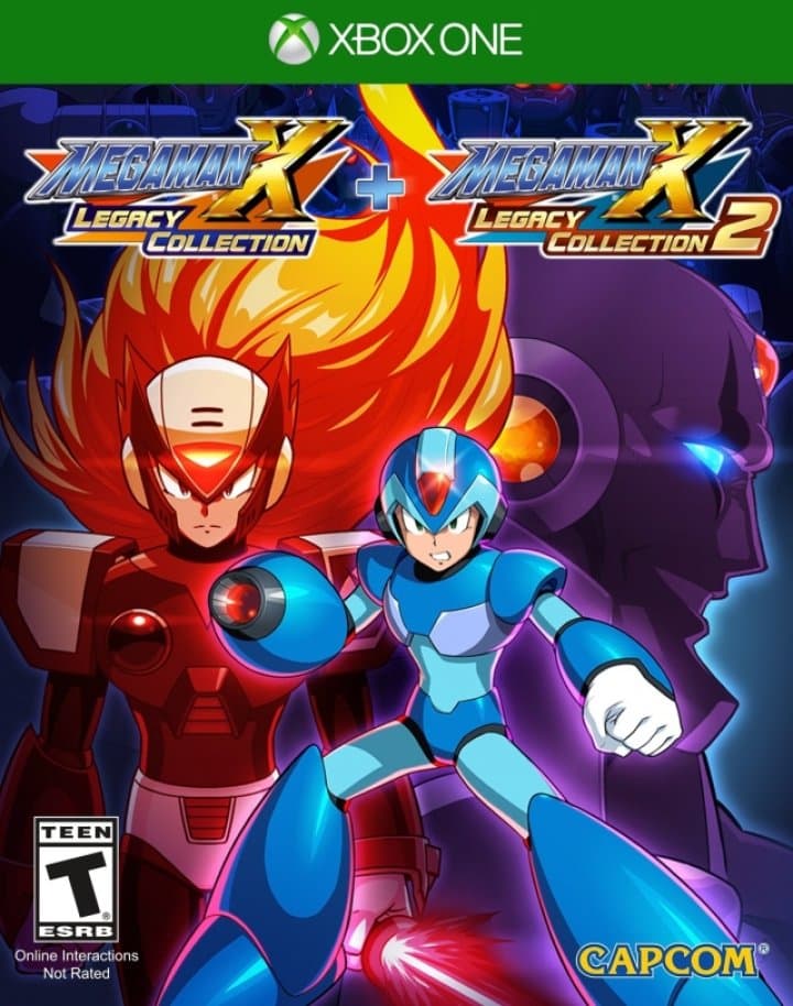 Cover art for Mega Man X Legacy Collection 1 + 2