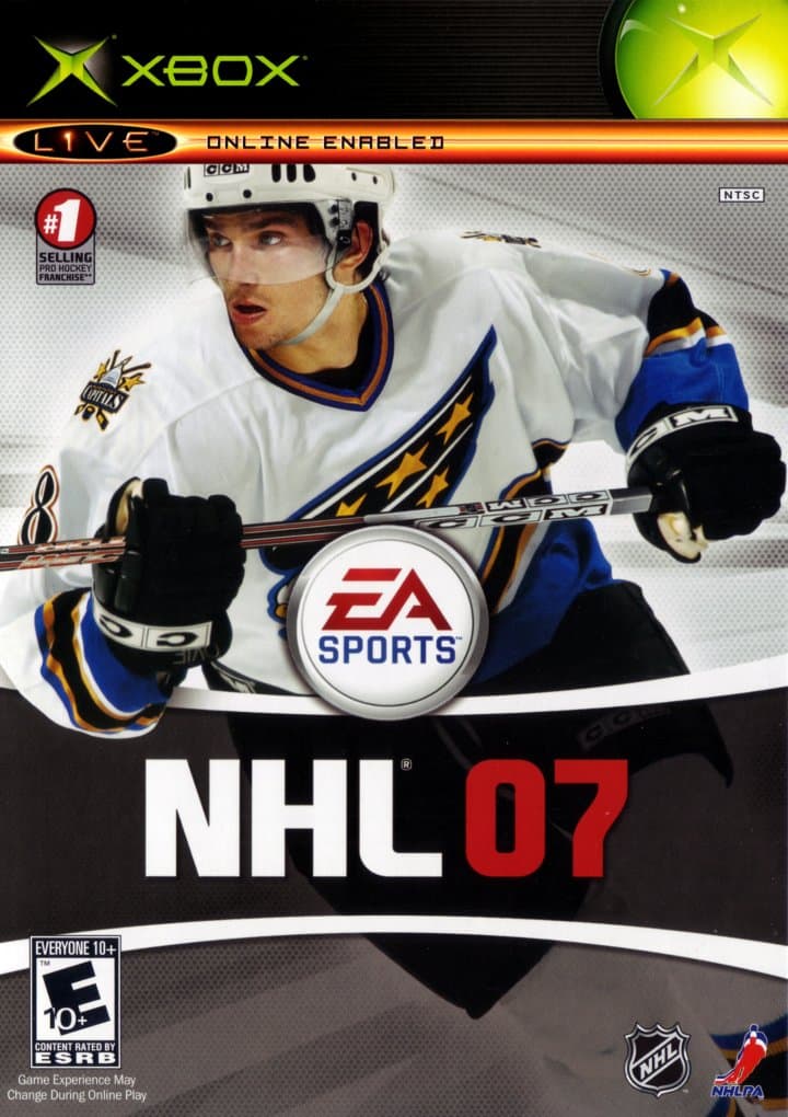 Cover art for NHL 07