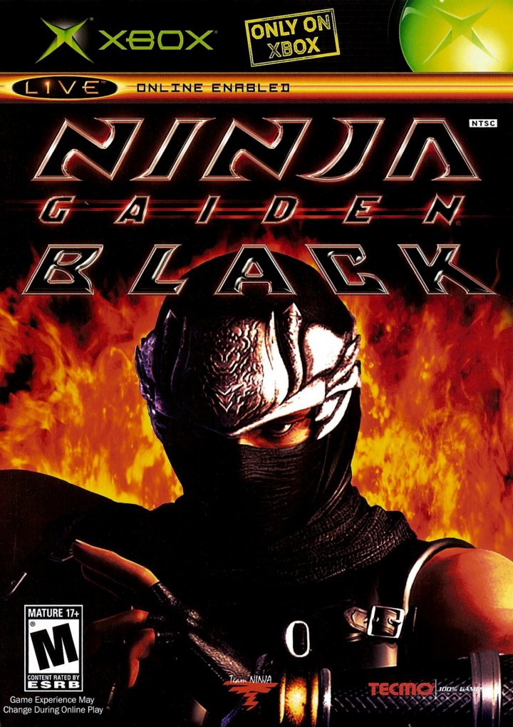 Cover art for Ninja Gaiden Black [Platinum Hits]