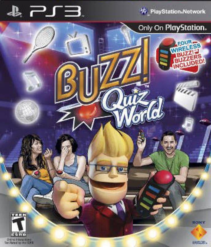 Cover art for Buzz! Quiz World 4 Controller Bundle