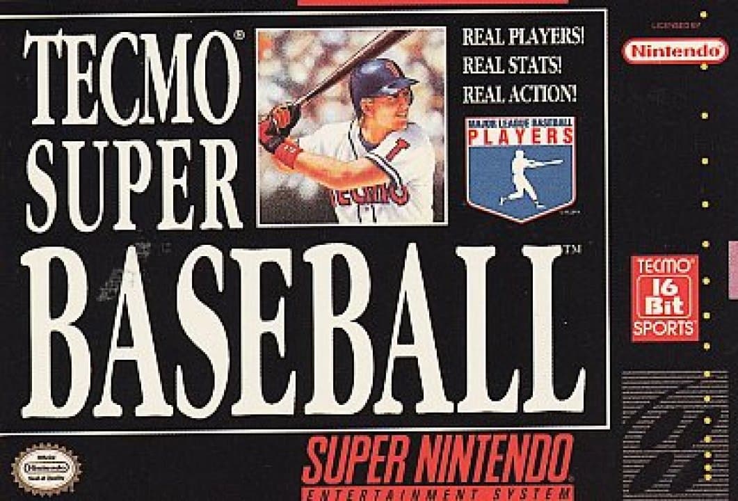 Cover art for Tecmo Super Baseball
