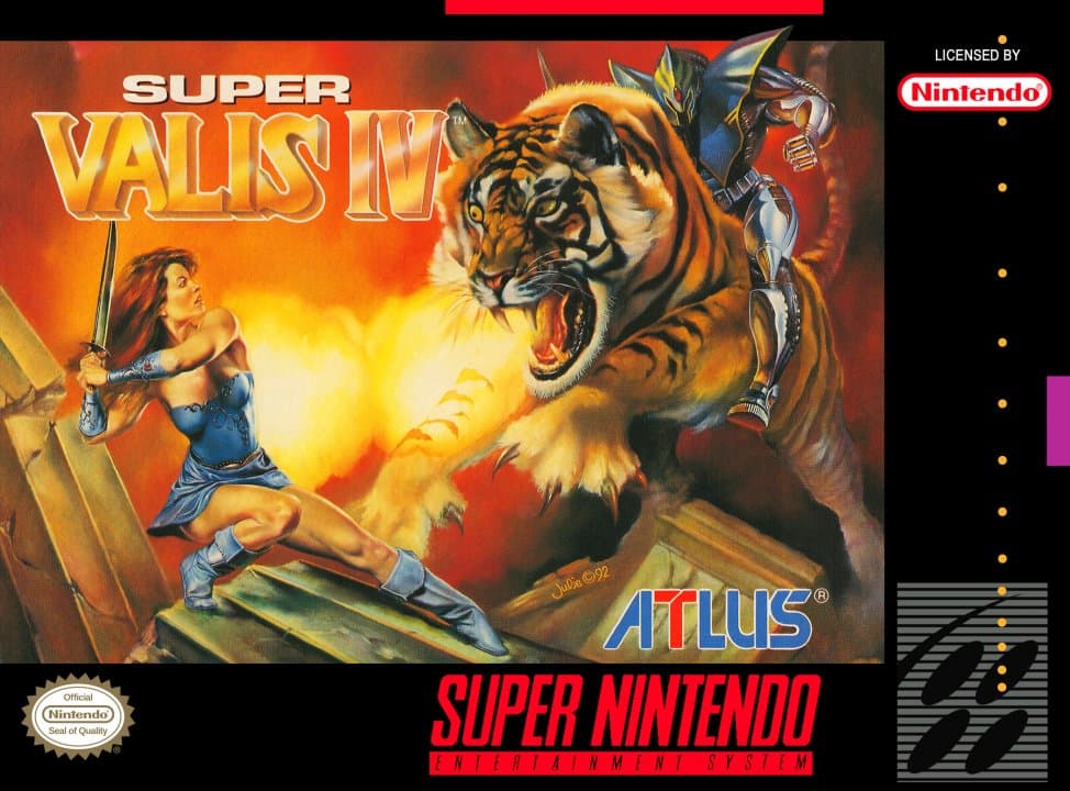 Cover art for Super Valis IV