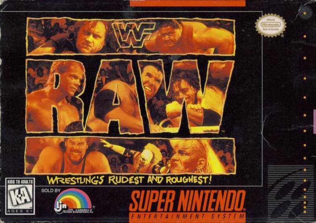 Cover art for WWF Raw