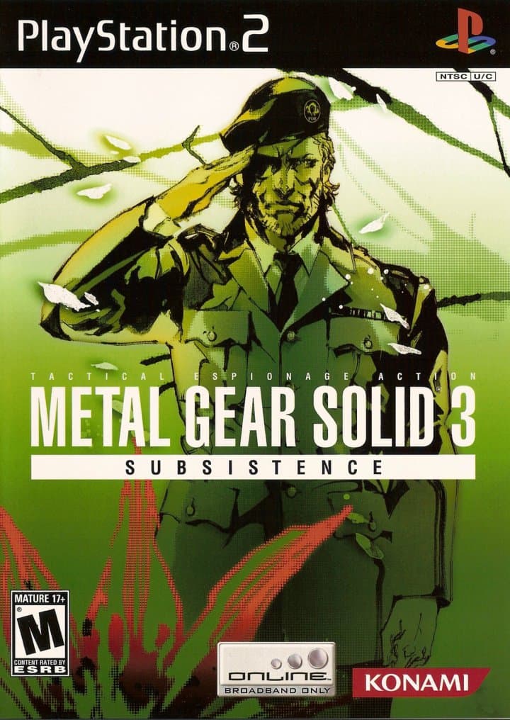Cover art for Metal Gear Solid 3 Subsistence [Limited Edition]
