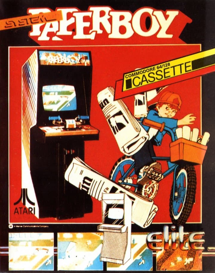Cover art for Paperboy