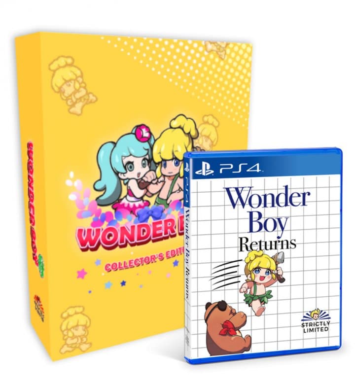 Cover art for Wonder Boy Returns