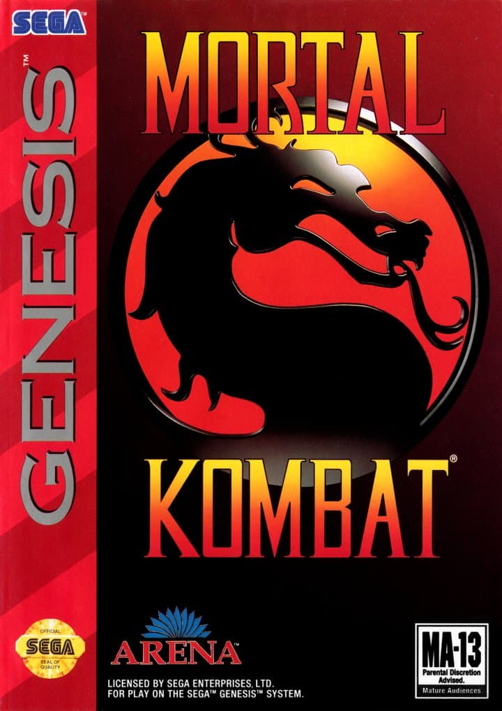 Cover art for Mortal Kombat