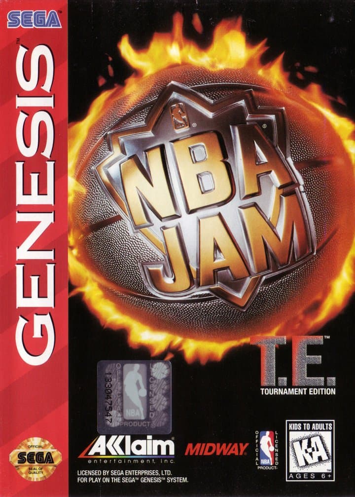 Cover art for NBA Jam Tournament Edition