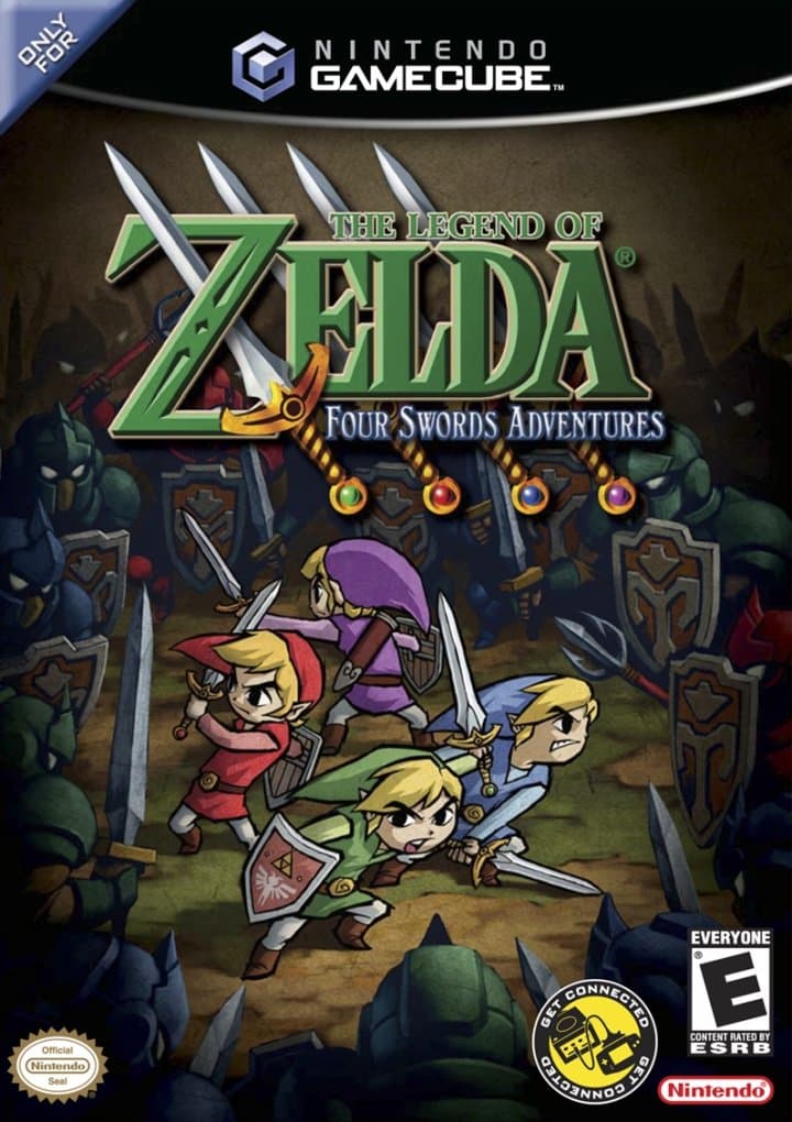 Cover art for Zelda Four Swords Adventures [Big Box]