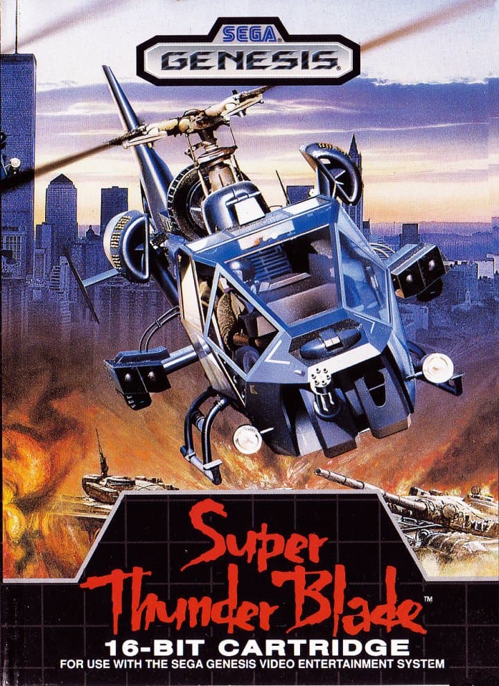 Cover art for Super Thunder Blade