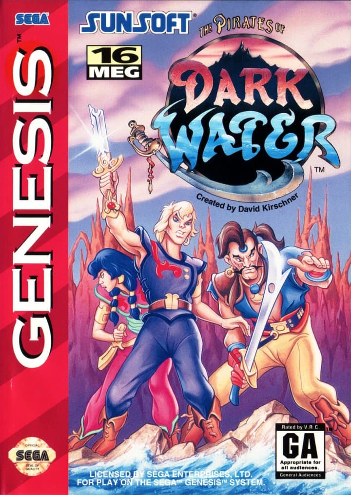 Cover art for The Pirates of Dark Water