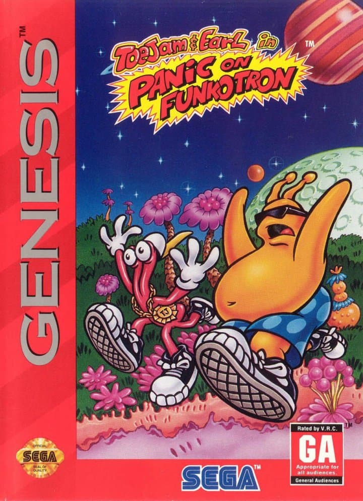 Cover art for ToeJam & Earl in Panic on Funkotron