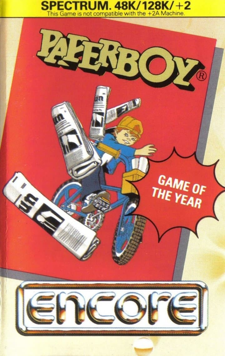 Cover art for Paperboy 2