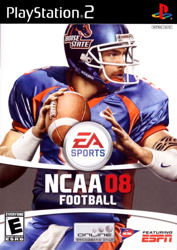 Cover art for NCAA Football 08
