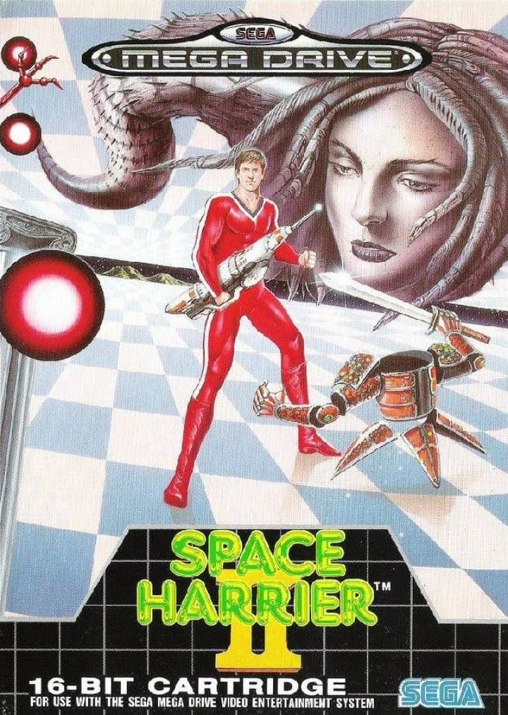 Cover art for Space Harrier II