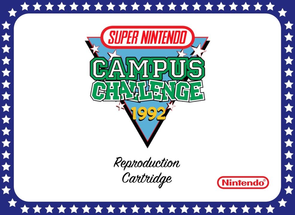 Cover art for Nintendo Campus Challenge 1992