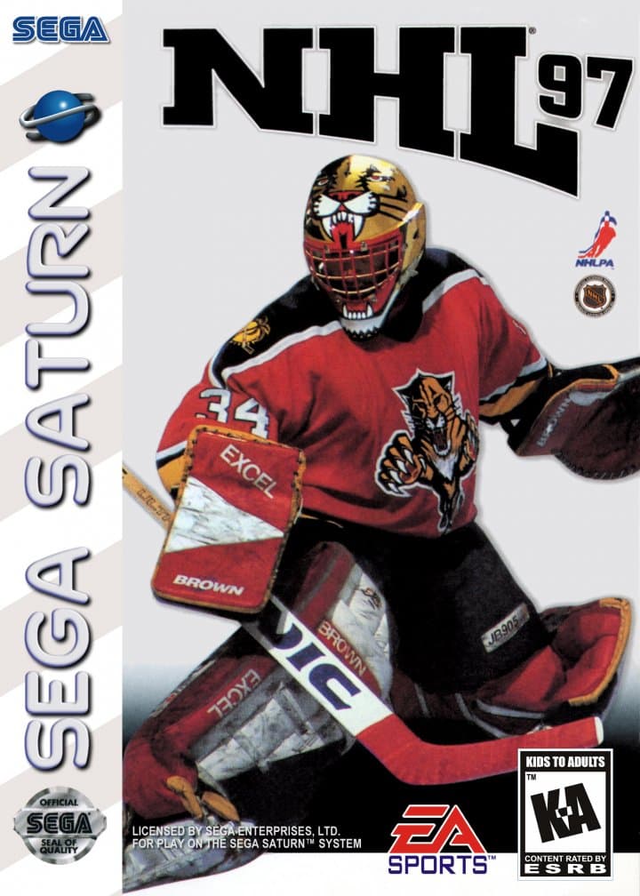 Cover art for NHL '97
