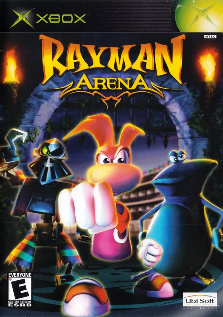 Cover art for Rayman Arena