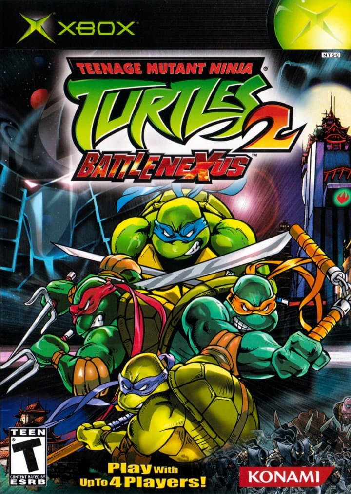 Cover art for Teenage Mutant Ninja Turtles 2 Battle Nexus