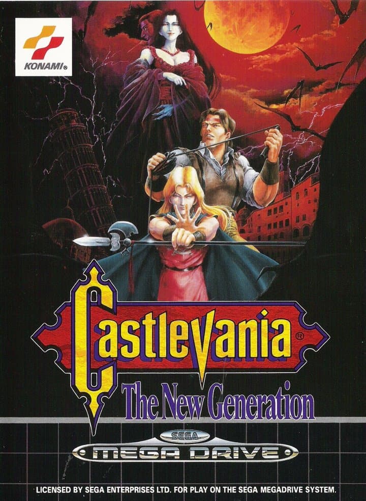 Cover art for Castlevania: The New Generation