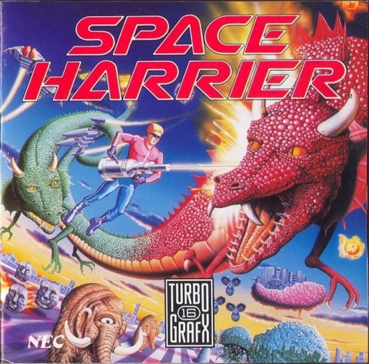 Cover art for Space Harrier