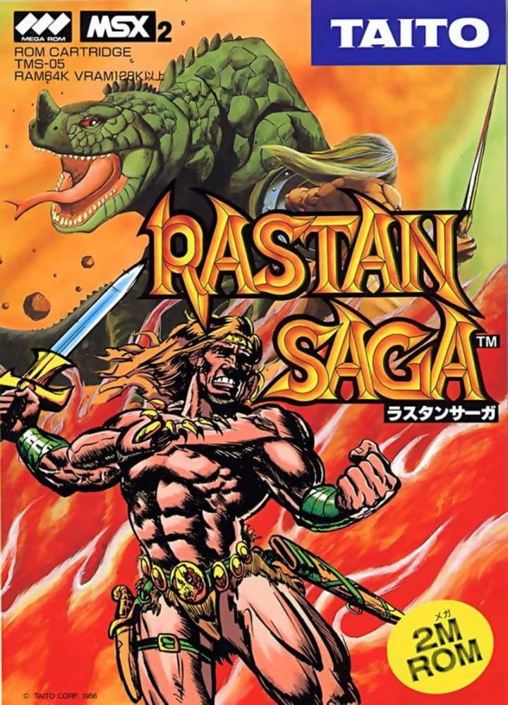 Cover art for Rastan Saga