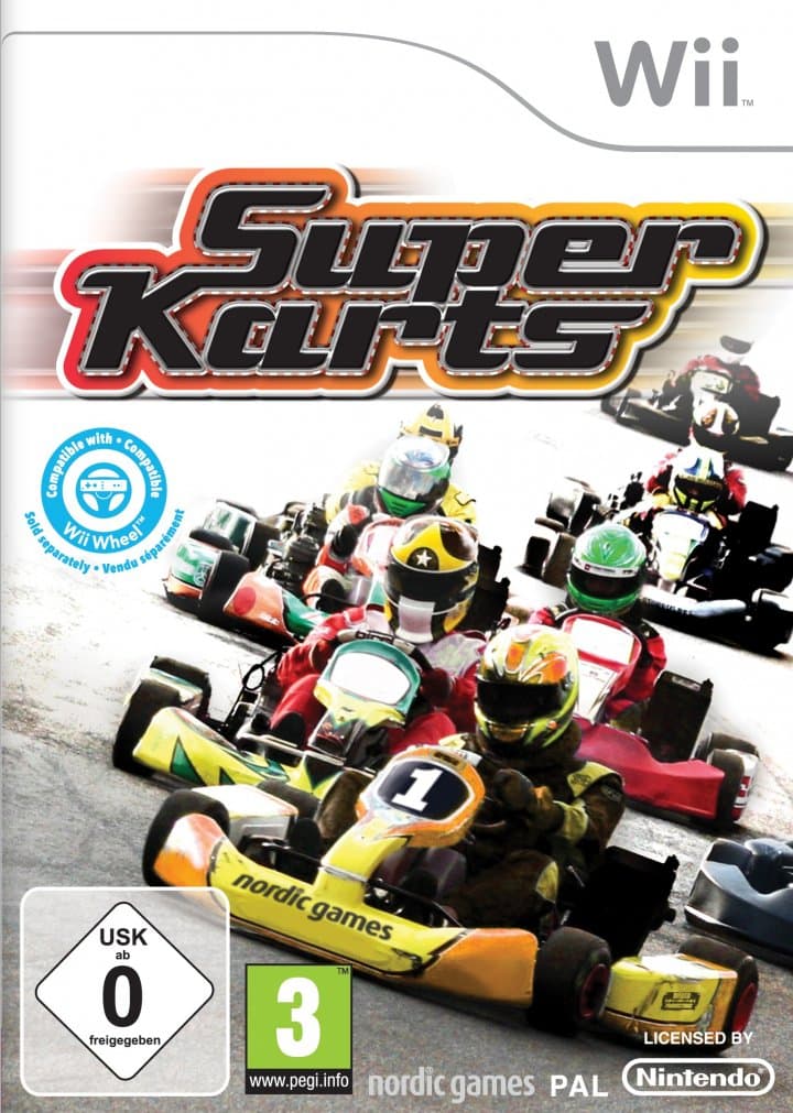 Cover art for Super Karts