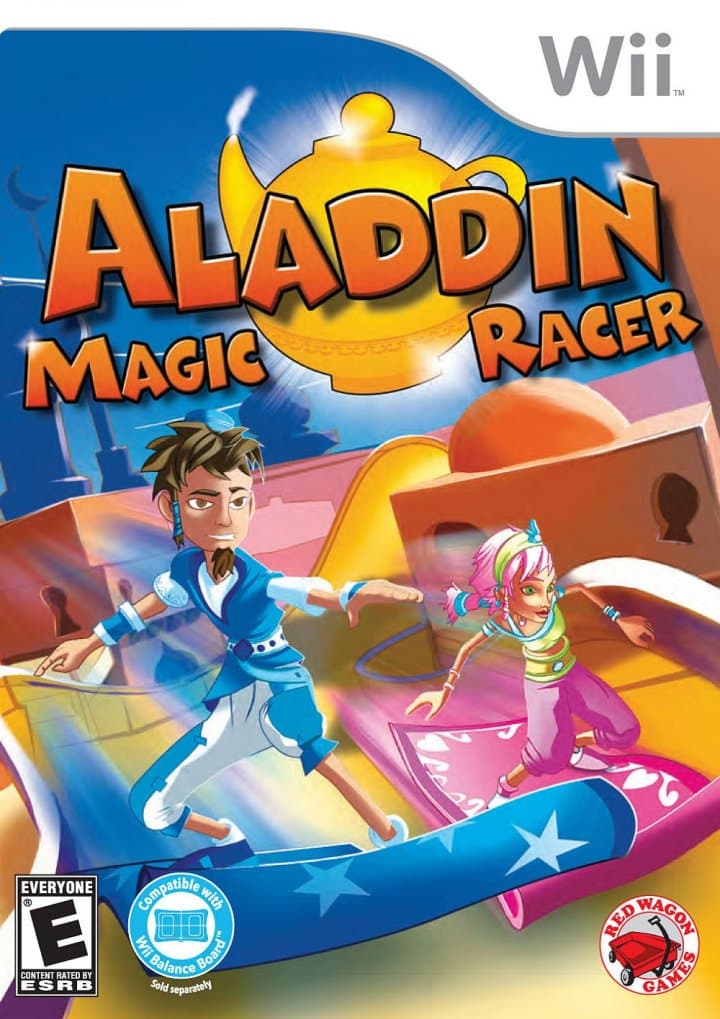 Cover art for Aladdin Magic Racer