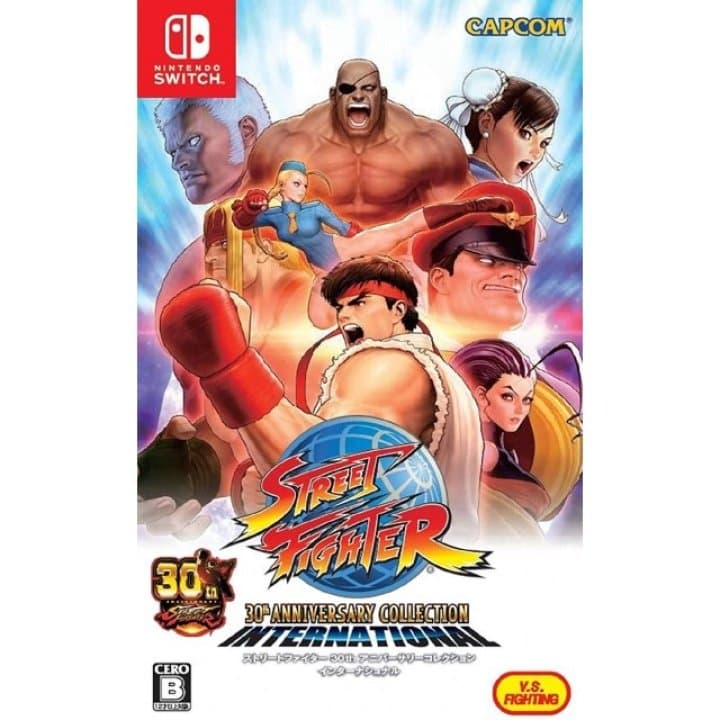 Cover art for Street Fighter 30th Anniversary Collection International