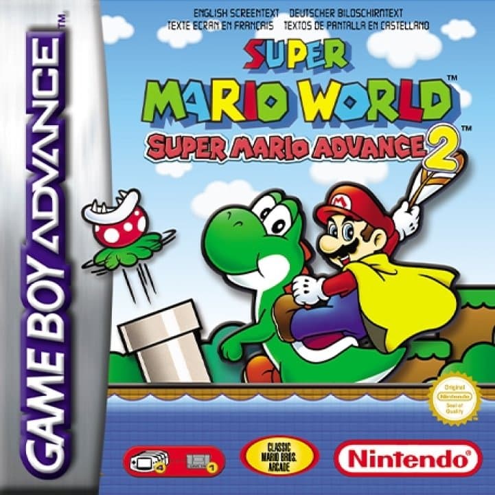 Cover art for Super Mario World: Super Mario Advance 2 [Player's Choice]