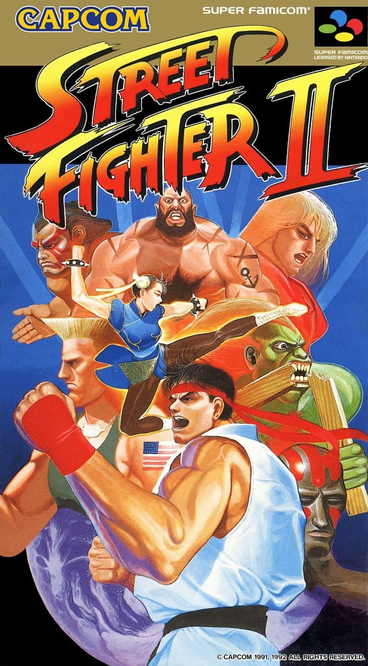 Cover art for Street Fighter II [30th Anniversary Edition]