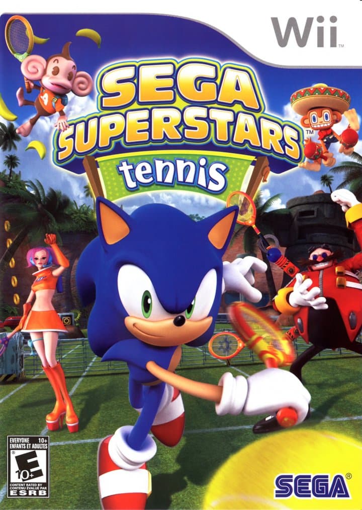 Cover art for Sega Superstars Tennis