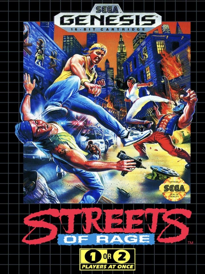 Cover art for Streets of Rage [Sega Classic]