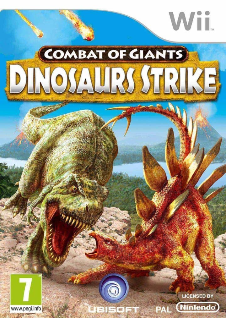 Cover art for Combat of Giants: Dinosaurs Strike