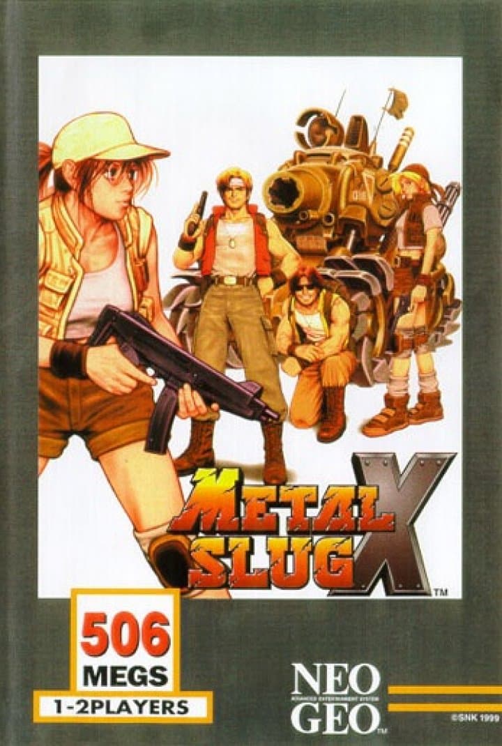 Cover art for Metal Slug X