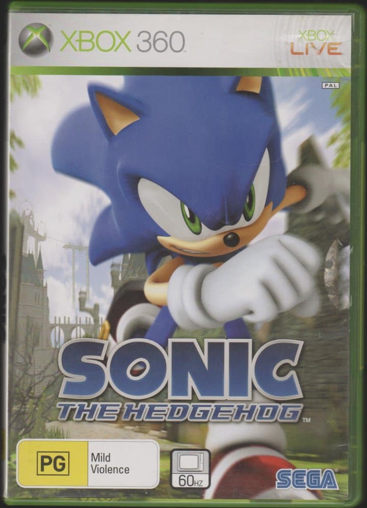 Cover art for Sonic the Hedgehog
