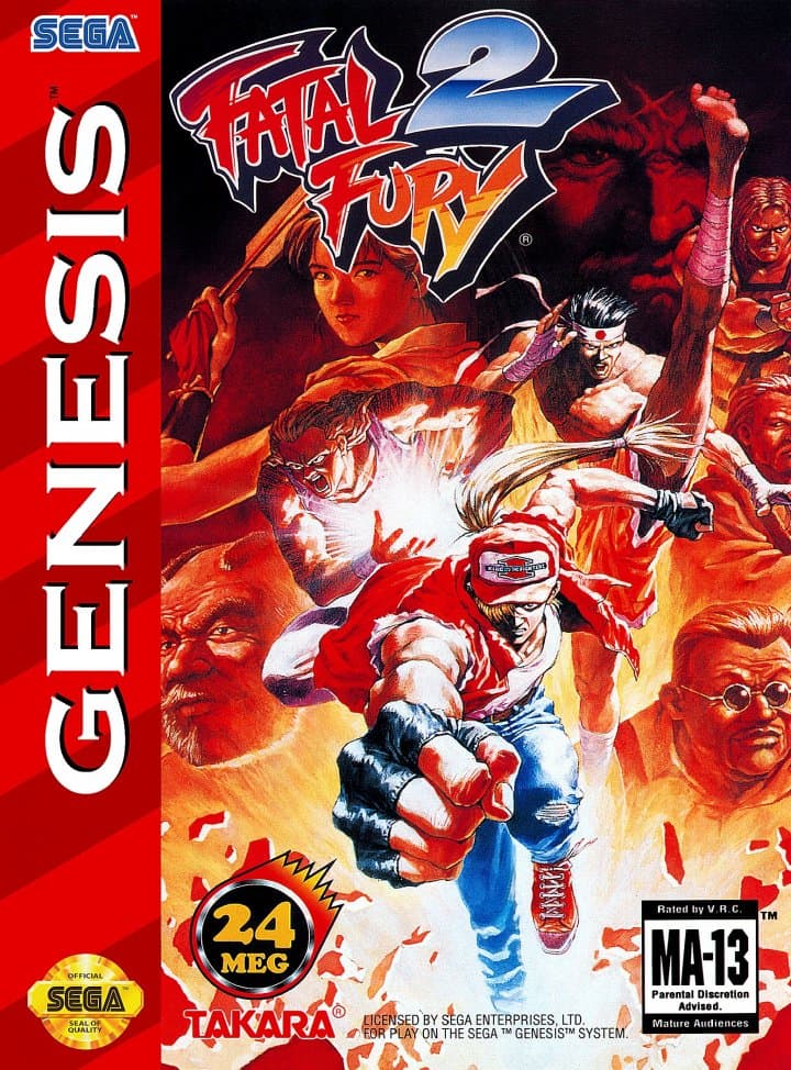 Cover art for Fatal Fury 2