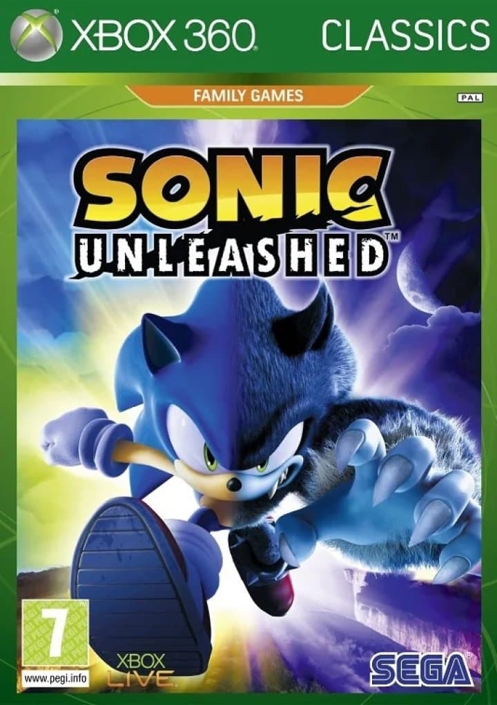 Cover art for Sonic Unleashed [Classics]