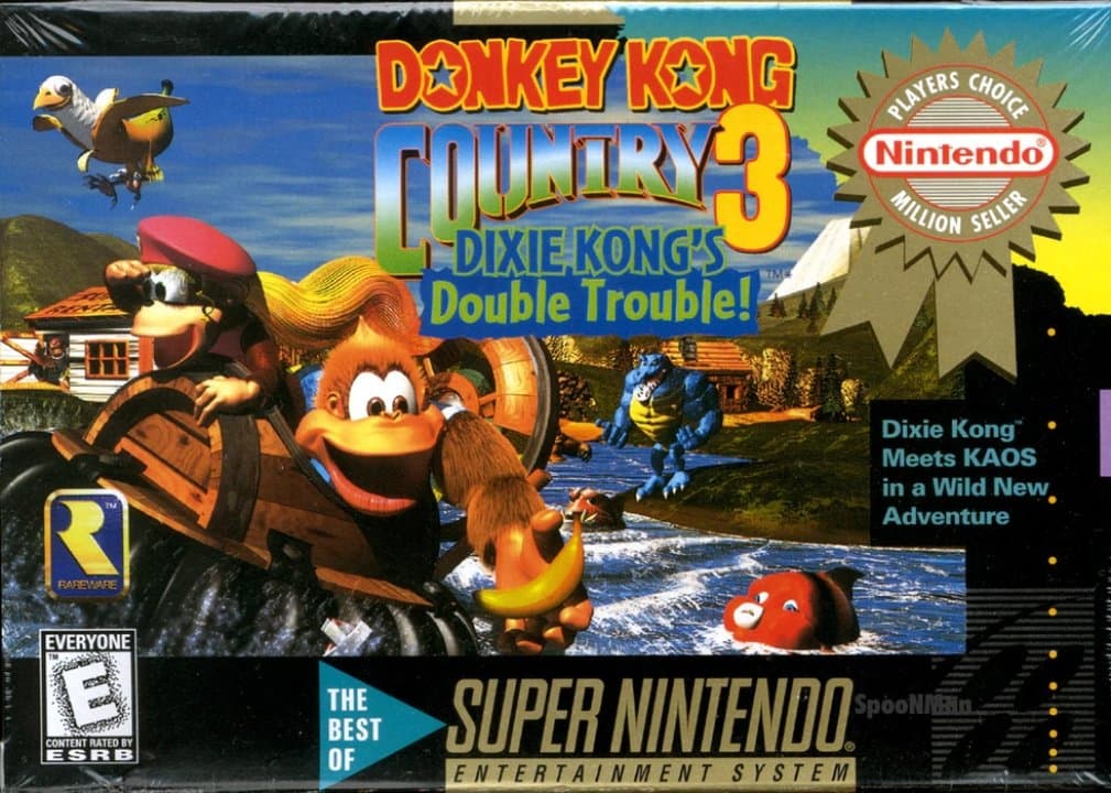 Cover art for Donkey Kong Country 3 [Player's Choice]