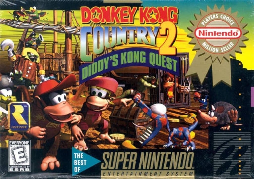 Cover art for Donkey Kong Country 2 [Player's Choice]