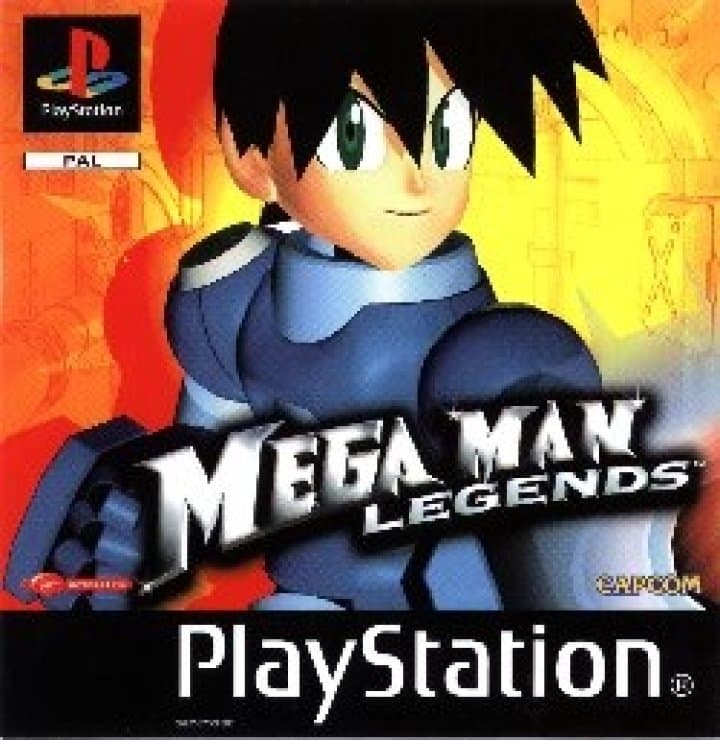 Cover art for Mega Man Legends